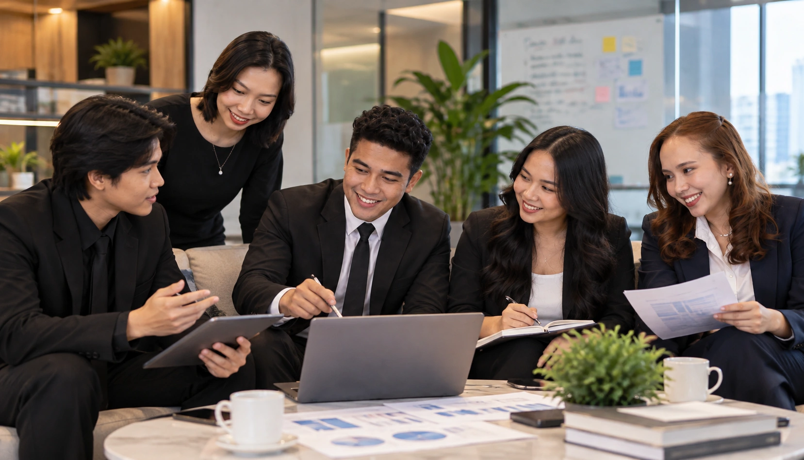 Agility team supporting professional services